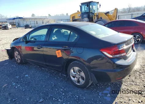 2013 Honda Civic Lx из США, поврежденный, VIN 19XFB2F52DE081678